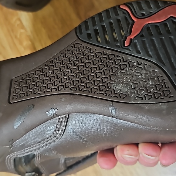 Puma Goretex Brown High-Top Shoes 7 - Picture 11 of 13